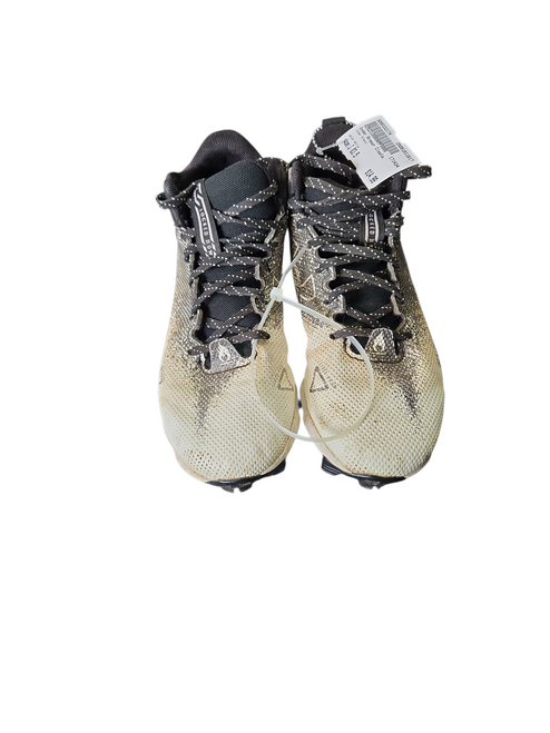 Vist Large View of Product Image Which is Used Under Armour Jr FB Cleats White Junior 03.5