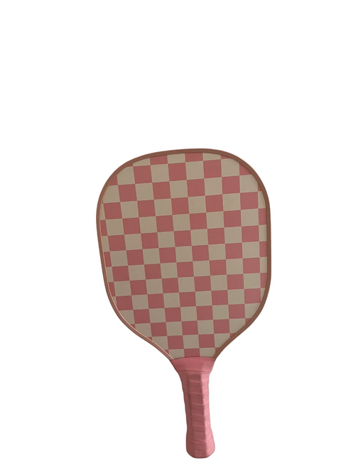 Vist Large View of Product Image Which is Used Pink Pickleball Racquet