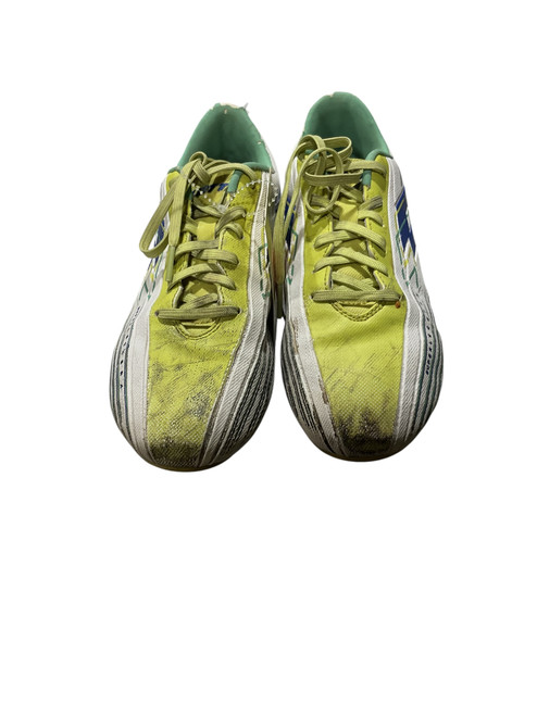 Vist Large View of Product Image Which is Used Lotto Soccer Cleats White Junior 04.5