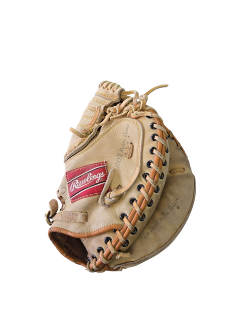 Vist Large View of Product Image Which is Used Rawlings RCM 30 BB/SB Catchers RH Throw Brown 30"