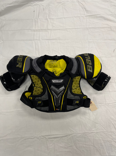 Vist Large View of Product Image Which is Used Bauer SUPREME Junior Shoulder Pads SM