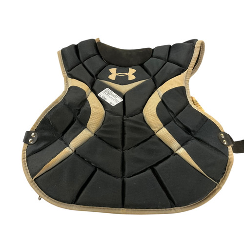 Vist Large View of Product Image Which is Used Under Armour CATCHER CHEST PROTECTOR Catchers Chest Protector Black Intermed