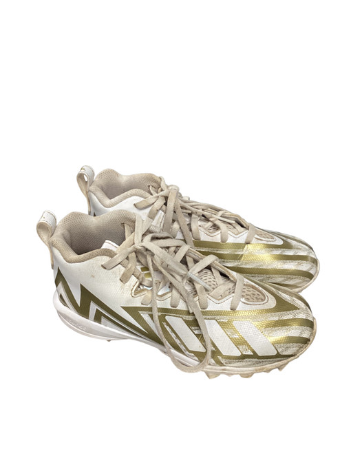Used Adidas Jr FB Cleats White Junior 01.5 11479-S000404762 Vist Large View of Product Image Which is Used Adidas Jr FB Cleats White Junior 01.5