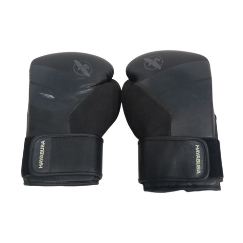 Vist Large View of Product Image Which is Used Hayabusa Boxing Gloves 16oz Black LG