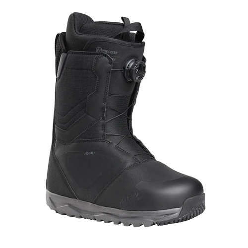 Vist Large View of Product Image Which is New Nidecker Cascade Men 2026 Snowboard Boots Black- Men's Size 12