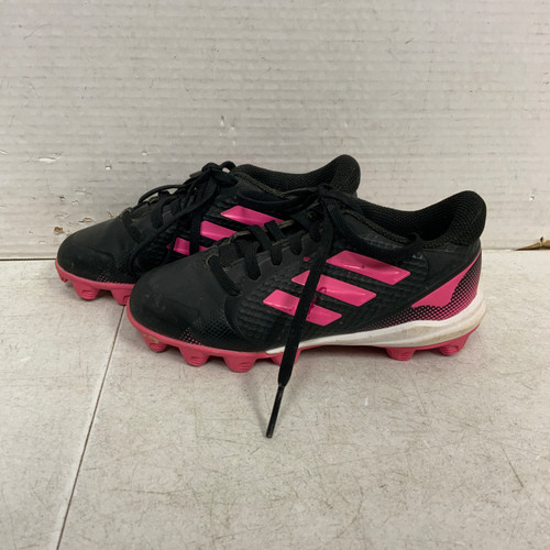 Vist Large View of Product Image Which is Used Adidas BB/SB Cleats Pink Youth 13.0