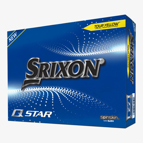 Vist Large View of Product Image Which is New Srixon Q Star 12 Pack - Golf Balls