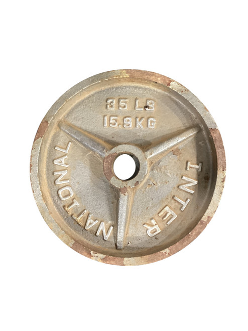Vist Large View of Product Image Which is Used Olympic Plate (Each) 35 lb