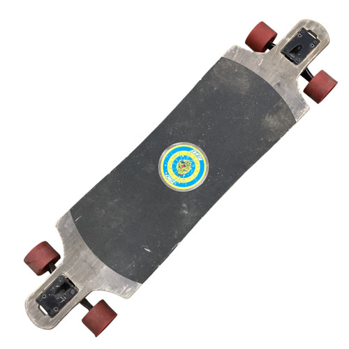 Vist Large View of Product Image Which is Used Santa Cruz LONGBOARD Complete Skateboard Black Long