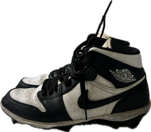 Vist Large View of Product Image Which is Used Nike Adult FB Cleats Black And White Senior 9.5