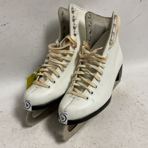 Vist Large View of Product Image Which is Used CCM Women’s Figure Skates White Senior 6