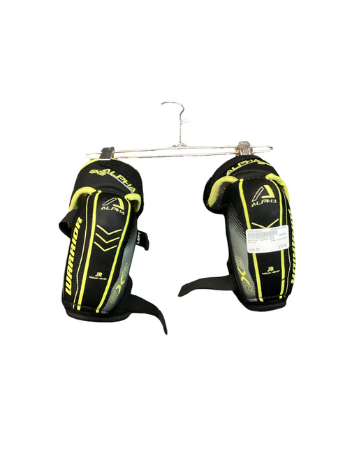 Vist Large View of Product Image Which is Used Warrior ALPHA QX3 Junior Elbow Pads MD