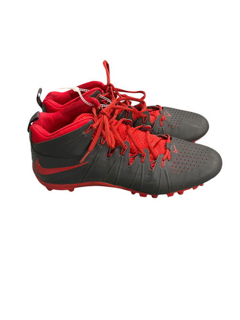 Vist Large View of Product Image Which is Used Nike Adult FB Cleats Grey Senior 12