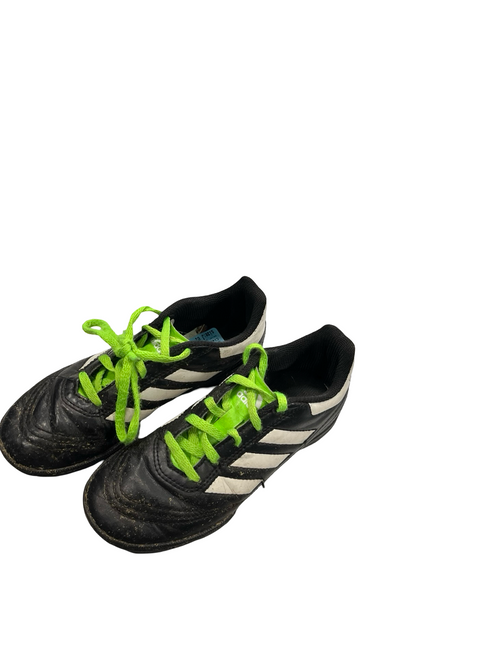 Vist Large View of Product Image Which is Used Adidas Soccer Turf Shoes Black Junior 01