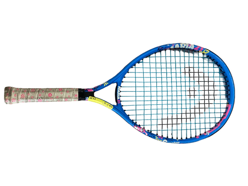 Vist Large View of Product Image Which is Used Head MARIA Junior Tennis Racquet Royal Blue 21"