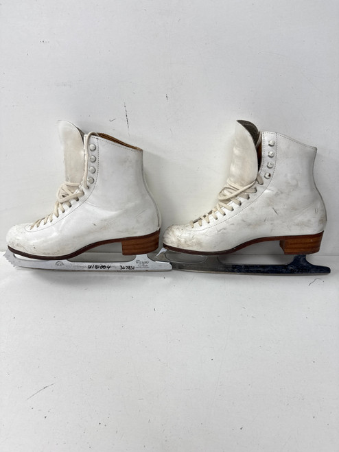 Vist Large View of Product Image Which is Used Riedell JOHN WILSON BLADES WomensFigure Skate White Senior 7