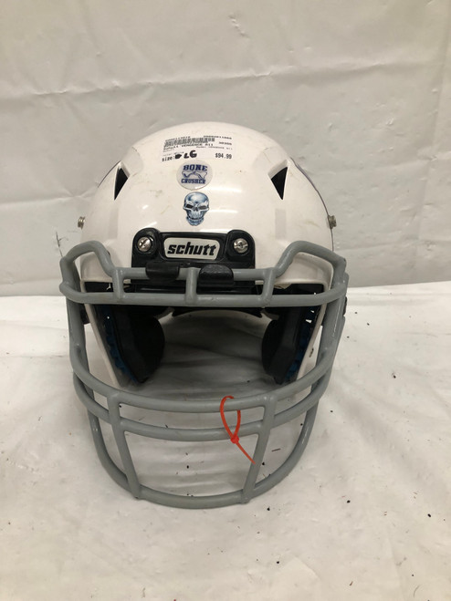 Vist Large View of Product Image Which is Used Schutt VENGENCE A11 FB Helmet White MD