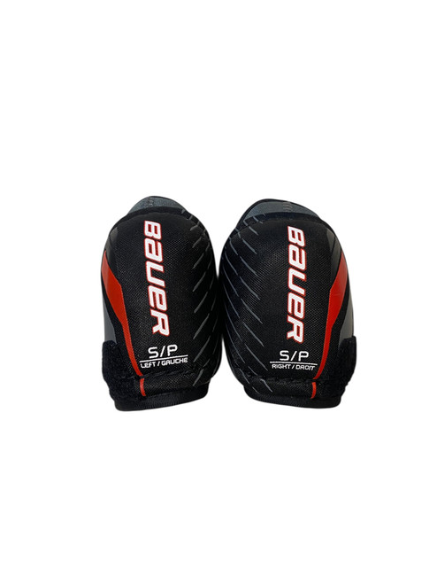 Used Bauer LIL SPORT Youth Elbow Pads SM 11706-S000363777 Vist Large View of Product Image Which is Used Bauer LIL SPORT Youth Elbow Pads SM