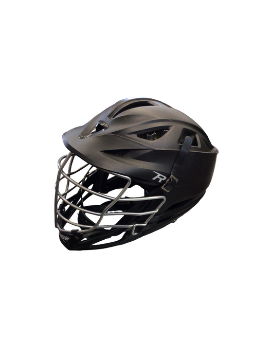 Vist Large View of Product Image Which is Used Cascade R Lacrosse Helmet Black One Size