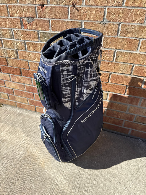 Vist Large View of Product Image Which is Used Sun Mountain CART BAG Mens Cart Bag Navy Blue