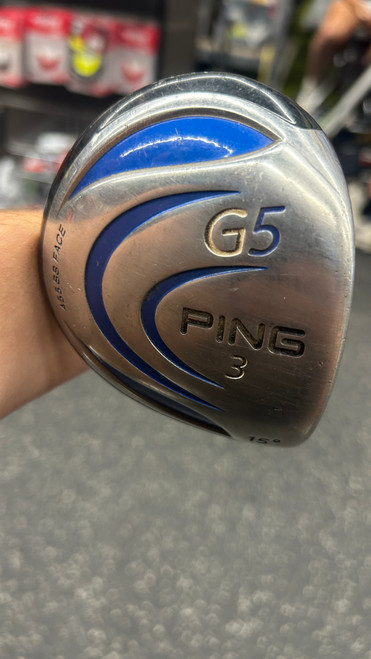 Vist Large View of Product Image Which is Used Ping G5 Mens Fairway Wood RH 3 Wood
