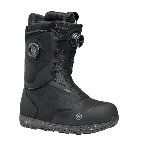 Vist Large View of Product Image Which is New Nidecker Rift Men 2026 Snowboard Boots Black- Men's Size 12