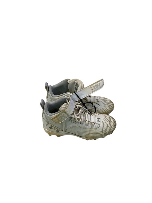 Used Under Armour BH BB/SB Cleats White Junior 02 11347-S000256246 Vist Large View of Product Image Which is Used Under Armour BH BB/SB Cleats White Junior 02