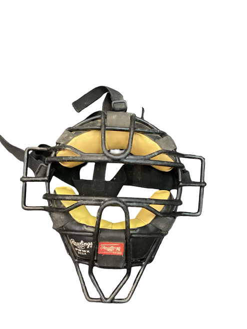 Vist Large View of Product Image Which is Used Rawlings PWMX Umpire Mask