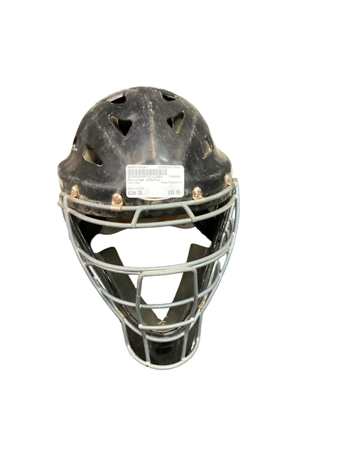 Vist Large View of Product Image Which is Used Rawlings COOLFLO Catchers Helmet w/Mask Black One Size