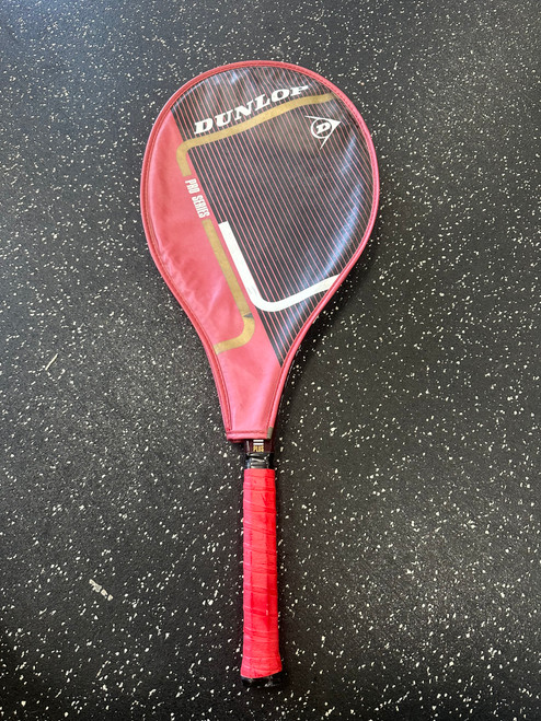 Vist Large View of Product Image Which is Used Dunlop PRO COMP 95 Adult Tennis Racquet Brown 4 1/8"