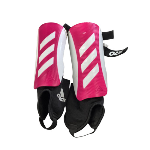 Vist Large View of Product Image Which is Used Adidas Soccer Shin Guards Youth Pink SM