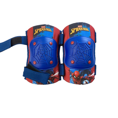 Vist Large View of Product Image Which is Used SPIDERMAN ELBOW PADS Bike Elbow Pads Red SM