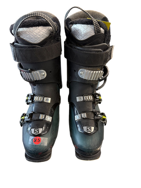 Vist Large View of Product Image Which is Used Salomon QST R80 Mens DH Ski Boot Black 265 MP - M08.5 - W09.5