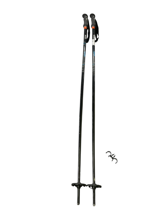 Vist Large View of Product Image Which is Used TEAM Mens DH Ski Pole Black 120 cm / 48 in