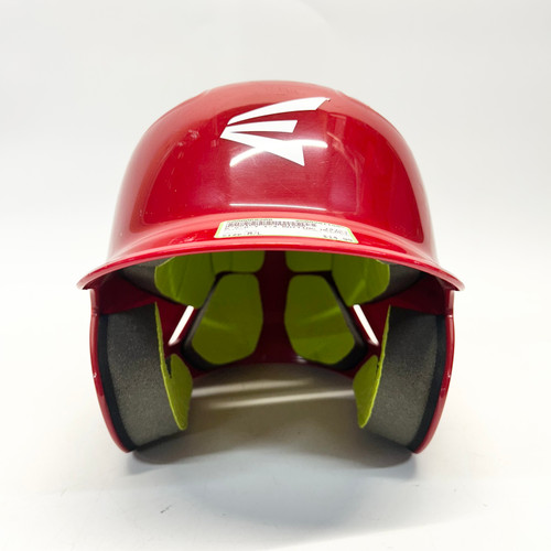 Vist Large View of Product Image Which is Used Easton CYCLONE Batting Helmet No Mask Red M/L
