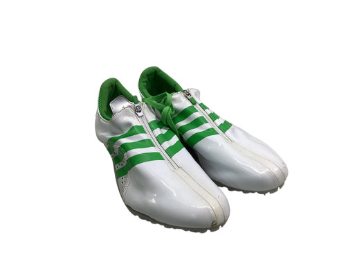 Vist Large View of Product Image Which is Used Adidas Track & Field Cleats Adult White Senior 11.5