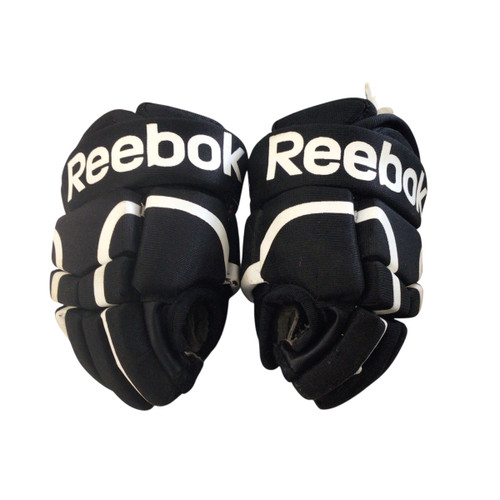 Vist Large View of Product Image Which is Used Reebok 5K Youth Gloves Black 8"