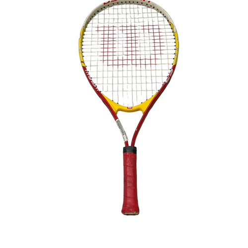 Vist Large View of Product Image Which is Used Wilson 23 Junior Tennis Racquet Red 23"