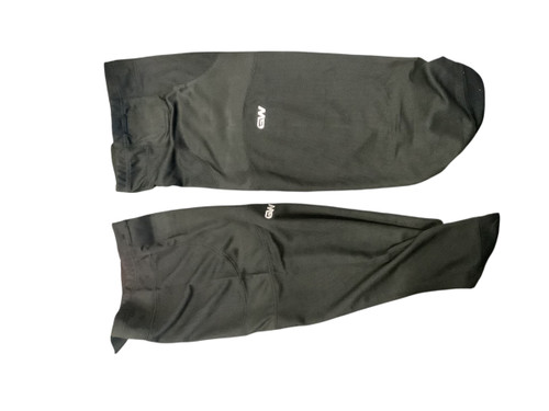 Vist Large View of Product Image Which is Used Gamewear SK6500 30 IN Hockey Sock Black 30"