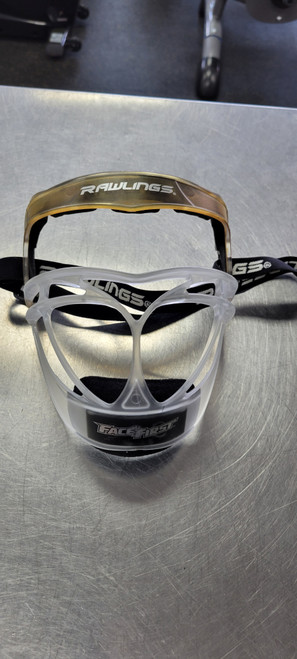 Vist Large View of Product Image Which is Used Rawlings FACE FIRST BB/SB Fielders Mask None One Size