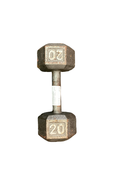 Vist Large View of Product Image Which is Used Hex Dumbbell (Each) 20 lb