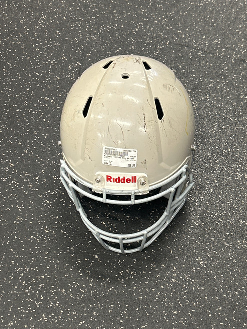 Vist Large View of Product Image Which is Used Riddell VICTOR FB Helmet Grey XL