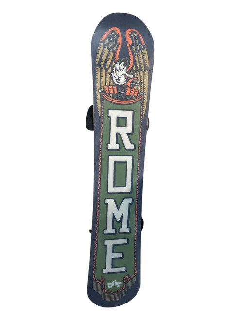 Vist Large View of Product Image Which is Used Rome CROSSROCKET Mens Board/Bindings Brown 154 cm