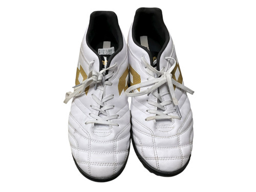 Vist Large View of Product Image Which is USED Lotto STADIO 705 TURF Soccer Turf Shoes White Senior 9
