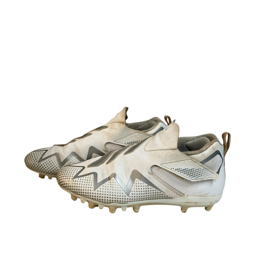 Vist Large View of Product Image Which is Used Adidas Soccer Cleats White Junior 04.5