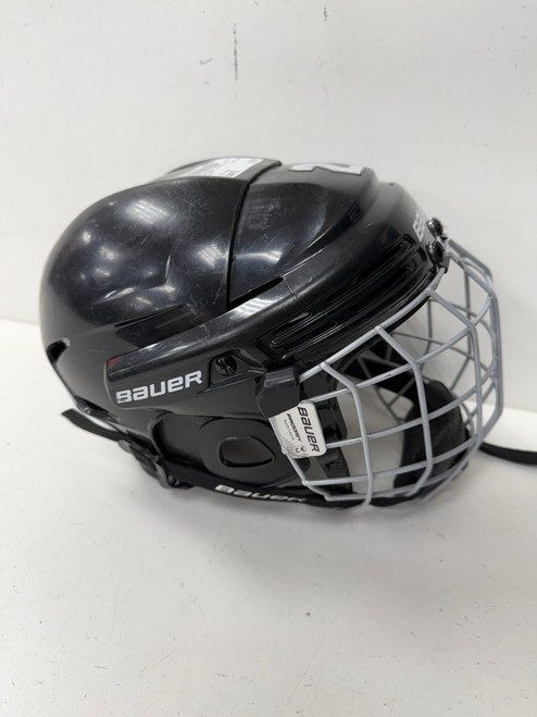 Vist Large View of Product Image Which is Used Bauer 2100 Helmet Cage Combo Black XS