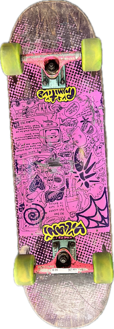 Vist Large View of Product Image Which is Used VILLANI Longboard Purple Long