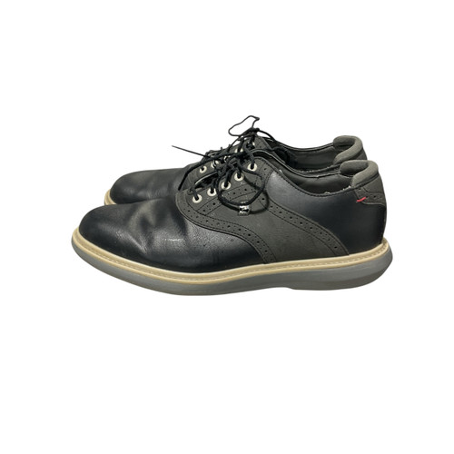 Vist Large View of Product Image Which is Used Foot Joy Mens Golf Shoes Black Senior 9