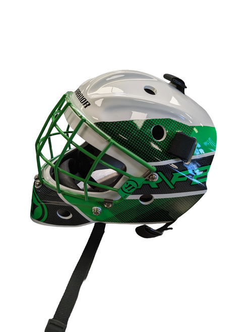 Vist Large View of Product Image Which is New F2E Goalie Mask Yth NEON