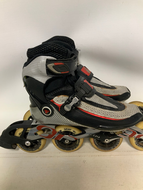 Vist Large View of Product Image Which is Used K2 RADICAL Senior Aggressive Skates Grey Senior 8